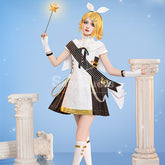 【In Stock】Vocaloid Hatsune Miku Cosplay 15th Anniversary Symphony of Evil Kagamine Rin Cosplay Costume